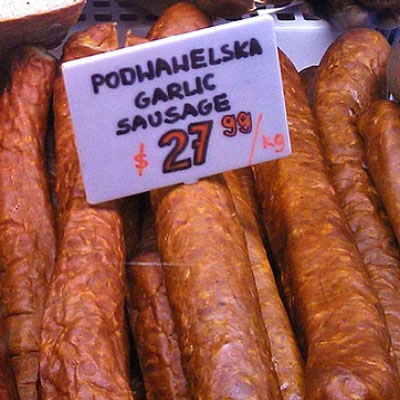 Kiełbasa Podwawelska Garlic Sausage